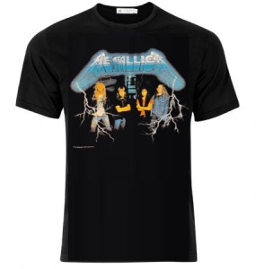Metallica - Metallica T-Shirt Group 1984 Ride The Lightning in der Gruppe Merchandise bei Bengans Skivbutik AB (4111139)