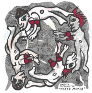 Paternoster Marissa - Peace Meter (Ruby Color Vinyl) in der Gruppe VINYL / Pop-Rock bei Bengans Skivbutik AB (4112129)