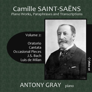 Saint-Saens Camille - Piano Works, Paraphrases & Transcri in der Gruppe Externt_Lager / Naxoslager bei Bengans Skivbutik AB (4112878)