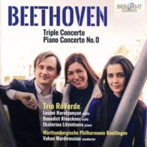 Beethoven Ludwig Van - Triple Concerto In C, Op. 56 And Pi in der Gruppe Externt_Lager / Naxoslager bei Bengans Skivbutik AB (4112894)