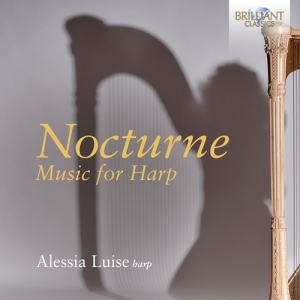 Ludwig Van Beethoven Johannes Brah - Nocturne: Music For Harp in der Gruppe Externt_Lager / Naxoslager bei Bengans Skivbutik AB (4112895)