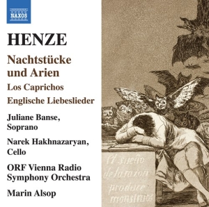 Henze Hans Werner - Nachtstucke Und Arien in der Gruppe CD bei Bengans Skivbutik AB (4114324)