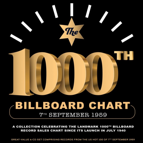Various Artists - 1000The Billboard Chart - 7Th Septe in der Gruppe CD / Bestseller bei Bengans Skivbutik AB (4115181)