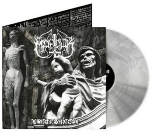 Marduk - Plague Angel (Clear Marbled Vinyl L in der Gruppe VINYL / Hårdrock,Svensk Folkmusik bei Bengans Skivbutik AB (4115236)