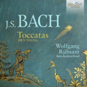 Bach Johann Sebastian - Toccatas Bwv 910-916 in der Gruppe Externt_Lager / Naxoslager bei Bengans Skivbutik AB (4116983)