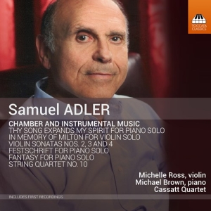 Adler Samuel - Chamber And Instrumental Music in der Gruppe Externt_Lager / Naxoslager bei Bengans Skivbutik AB (4116986)