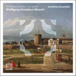 Mozart Wolfgang Amadeus - The Milanese Quartets in der Gruppe CD bei Bengans Skivbutik AB (4117021)