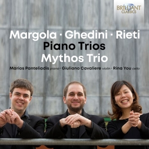 Giorgio Federico Ghedini Franco Ma - Margola, Ghedini & Rieti: Piano Tri in der Gruppe Externt_Lager / Naxoslager bei Bengans Skivbutik AB (4117037)