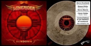 Lonerider - Sundown (Smokey Vinyl Lp) in der Gruppe VINYL / Hårdrock bei Bengans Skivbutik AB (4117548)