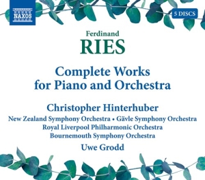 Ries Ferdinand - Complete Works For Piano & Orchestr in der Gruppe Externt_Lager / Naxoslager bei Bengans Skivbutik AB (4117555)
