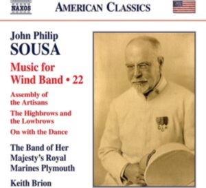 Sousa John Philip - Music For Wind Band, Vol.  22 in der Gruppe Externt_Lager / Naxoslager bei Bengans Skivbutik AB (4117562)