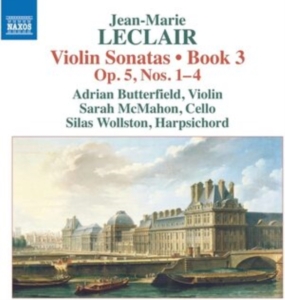 Leclair Jean-Marie - Violin Sonatas - Book 3, Op. 5, Nos in der Gruppe Externt_Lager / Naxoslager bei Bengans Skivbutik AB (4117566)