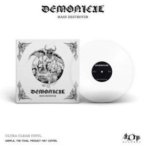 Demonical - Mass Destroyer (Clear Vinyl Lp) in der Gruppe VINYL / Hårdrock/ Heavy metal bei Bengans Skivbutik AB (4118423)
