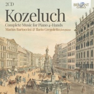 Kozeluch Leopold - Complete Sonatas For Piano 4-Hands in der Gruppe Externt_Lager / Naxoslager bei Bengans Skivbutik AB (4118969)