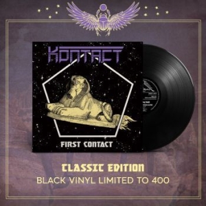 Kontact - First Contact (Black Vinyl Lp) in der Gruppe VINYL bei Bengans Skivbutik AB (4119191)