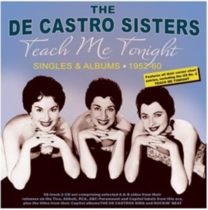 De Castro Sisters - Teach Me Tonight - Singles & Albums in der Gruppe CD bei Bengans Skivbutik AB (4119307)