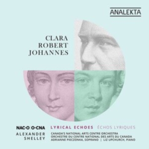 Brahms Johannes Schumann Clara - Lyrical Echoes in der Gruppe Externt_Lager / Naxoslager bei Bengans Skivbutik AB (4119345)