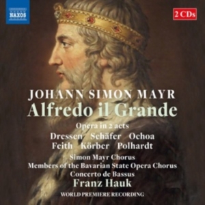 Mayr Johann Simon - Alfredo Il Grande in der Gruppe CD / Klassiskt bei Bengans Skivbutik AB (4119360)