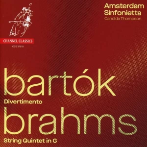 Béla Bartók Johannes Brahms - Divertimento & String Quintet In G in der Gruppe CD bei Bengans Skivbutik AB (4120171)