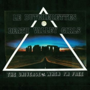 Le Butcherettes / Death Valley Girl - The Universe B/W When I'm Free (Cle in der Gruppe VINYL / Pop-Rock bei Bengans Skivbutik AB (4120240)