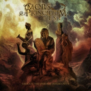 Mors Principium Est - Liberate The Unborn Humanity (Yello in der Gruppe VINYL / Finsk Musik,Hårdrock bei Bengans Skivbutik AB (4120260)