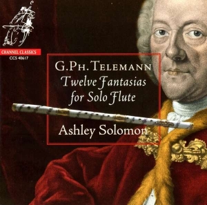 Telemann G P - Twelve Fantasias For Solo Flute in der Gruppe Externt_Lager / Naxoslager bei Bengans Skivbutik AB (4120308)