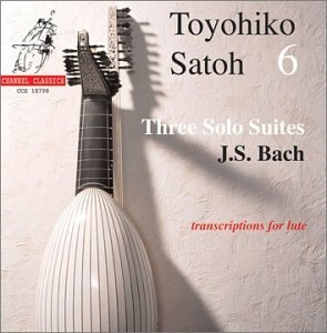 Bach J S - Three Solo Suites in der Gruppe Externt_Lager / Naxoslager bei Bengans Skivbutik AB (4120360)