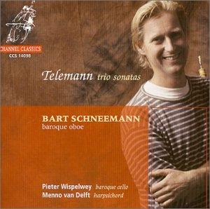 Telemann G P - Trio Sonatas in der Gruppe Externt_Lager / Naxoslager bei Bengans Skivbutik AB (4120362)