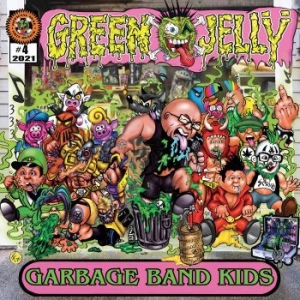 Green Jelly - Garbage Band Kids (Green & Yellow) in der Gruppe VINYL / Pop bei Bengans Skivbutik AB (4120648)