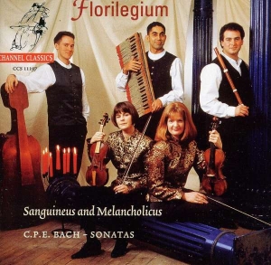 Bach Cpe - Sanguineus & Melancholicus in der Gruppe CD bei Bengans Skivbutik AB (4121190)