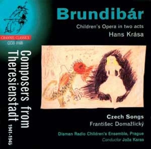 Krása Hans - Brundibár - Childrens Opera In Two in der Gruppe Externt_Lager / Naxoslager bei Bengans Skivbutik AB (4121234)