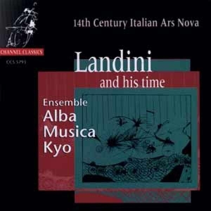 Various - Landini And His Time: 14Th Century in der Gruppe CD / Klassiskt bei Bengans Skivbutik AB (4121239)