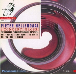Hellendaal Pieter - 6 Concerti Grossi in der Gruppe Externt_Lager / Naxoslager bei Bengans Skivbutik AB (4121240)