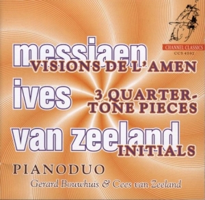 Charles Ives Olivier Messiaen - Messiaen: Visions De L'amen, Ives: in der Gruppe CD / Klassiskt bei Bengans Skivbutik AB (4121249)