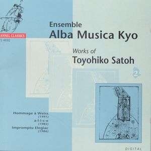Satoh Toyohiko - Works, Vol. 2 in der Gruppe Externt_Lager / Naxoslager bei Bengans Skivbutik AB (4121250)
