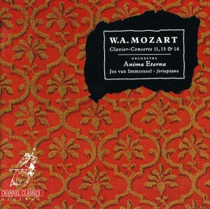 Mozart W A - Piano Concertos 11, 13 & 14 in der Gruppe Externt_Lager / Naxoslager bei Bengans Skivbutik AB (4125033)