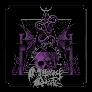 Mortuary Drape - Wisdom Vibration Repent (Purple) in der Gruppe VINYL / Hårdrock bei Bengans Skivbutik AB (4125708)