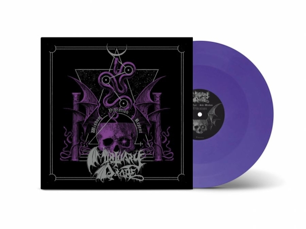 Mortuary Drape - Wisdom - Vibration - Repent (Purple in der Gruppe VINYL / Bestseller bei Bengans Skivbutik AB (4125708)