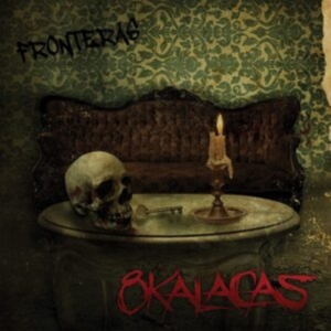 8 Kalacas - Fronteras (Orange/Black Marbled Vin in der Gruppe VINYL / Hårdrock bei Bengans Skivbutik AB (4125754)