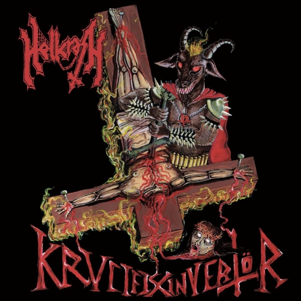 Hellcrash - Kucifix Invertor in der Gruppe VINYL / Hårdrock/ Heavy metal bei Bengans Skivbutik AB (4125921)