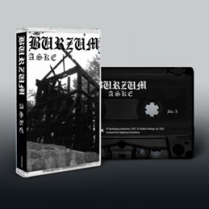 Burzum - Aske (Mc) in der Gruppe Hårdrock,Norsk Musik bei Bengans Skivbutik AB (4125939)
