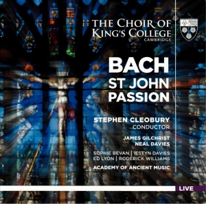 Bach J S - St Johns Passion in der Gruppe Externt_Lager / Naxoslager bei Bengans Skivbutik AB (4125974)
