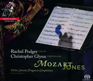 Mozart W A Jones Timothy - Violin Sonatas Fragment Completions in der Gruppe MUSIK / SACD / Klassiskt bei Bengans Skivbutik AB (4125977)