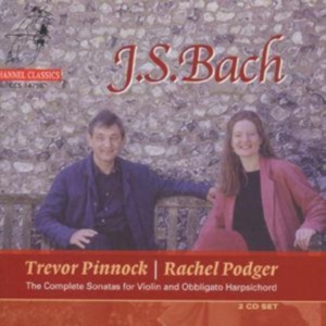Bach J S - Sonatas For Violin And Obbligato Ha in der Gruppe Externt_Lager / Naxoslager bei Bengans Skivbutik AB (4126045)