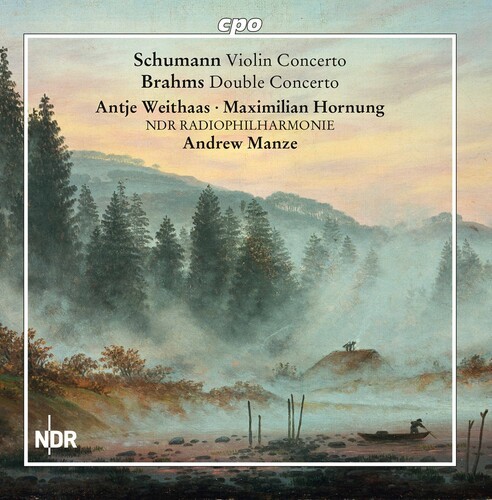 Schumann / Brahms - Violin Concerto / Double Concerto in der Gruppe CD / Klassiskt bei Bengans Skivbutik AB (4127262)