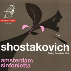 Shostakovich Dmitry - String Quartets 2 & 4 in der Gruppe MUSIK / SACD / Klassiskt bei Bengans Skivbutik AB (4127381)