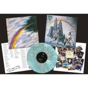 Manilla Road - Spiral Castle (Blue/White Splatter in der Gruppe VINYL / Hårdrock/ Heavy metal bei Bengans Skivbutik AB (4127566)
