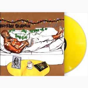Homeboy Sandman - There In Spirit (Yellow Canary Viny in der Gruppe VINYL / Hip Hop-Rap bei Bengans Skivbutik AB (4128589)