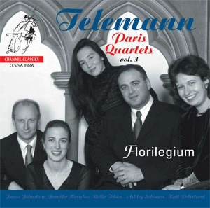 Telemann Georg Philipp - Paris Quartets, Vol. 3 in der Gruppe MUSIK / SACD / Klassiskt bei Bengans Skivbutik AB (4131603)
