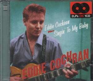 Eddie Cochran - Eddie Cochran + Singin'to My Baby in der Gruppe CD / Jazz bei Bengans Skivbutik AB (4131705)